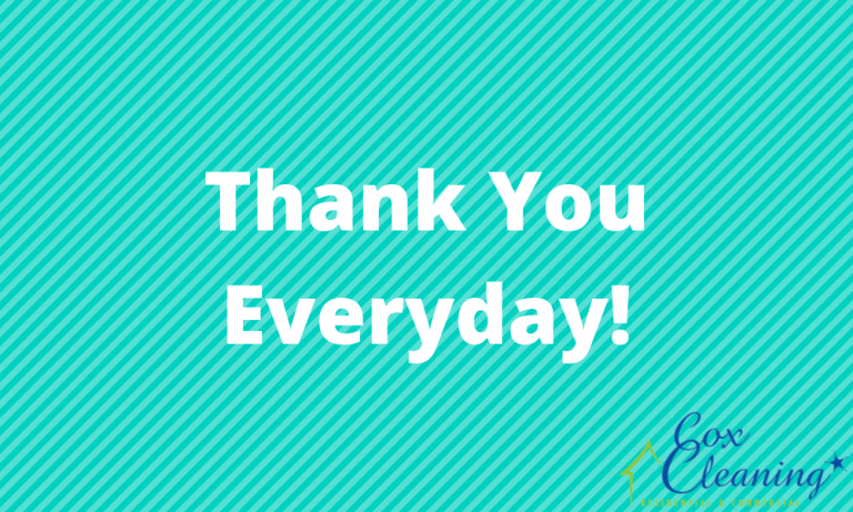 Read more about the article Thank You Everyday!